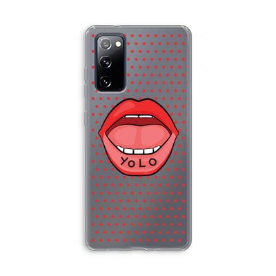 Yolo Denise: Samsung Galaxy S20 FE / S20 FE 5G Transparant Hoesje