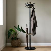 Rivièra Maison Staande Kapstok New York 195cm - Black