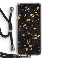Terrazzo N°7: Pixel 3a Transparant Hoesje met koord