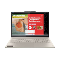 Lenovo Yoga 7 2-in-1 16AKP10 Copilot+ PC AMD Ryzen AI 7 350 Hybride (2-in-1) 40,6 cm (16") Touchscreen 2.8K 16 GB LPDDR5x-SDRAM 512 GB SSD Wi-Fi 7 (802.11be) Windows 11 Home