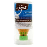 SportX Power Badmintonshuttles 3stuks SportX Power Badmintonshuttles 3stuks