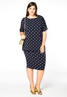 Yoek Kokerrok DOTS | Blauw | Maat 50/52