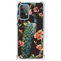 Samsung Galaxy A52 4G/5G Case Anti-shock Pauw met Bloemen