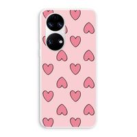Ondersteboven verliefd: Huawei P50 Transparant Hoesje