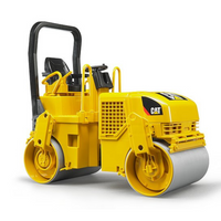 Bruder Caterpillar asfalteerwals Bruder Caterpillar asfalteerwals