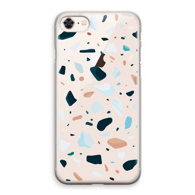 Terrazzo N°13: iPhone 8 Transparant Hoesje