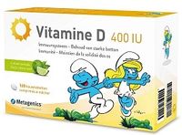 Metagenics Vitamine D 400iu Smurfen Kauwtabletten 168TB - thumbnail