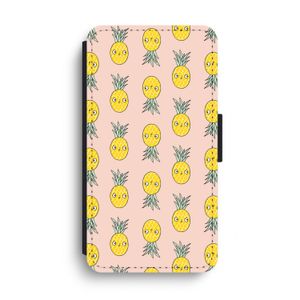 Ananas: iPhone XS Max Flip Hoesje