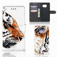 Hoesje Samsung Galaxy S7 Edge Watercolor Tiger - thumbnail