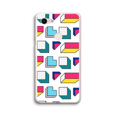 8-bit N°7: Google Pixel 3 XL Transparant Hoesje