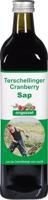 Terschellinger Cranberrysap puur ongezoet