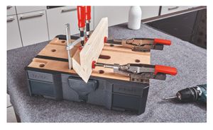 BESSEY STC-S-MFT klem Draaiklem Zwart, Rood, Zilver, Hout