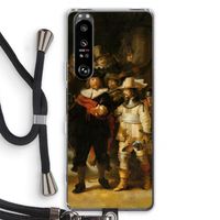 De Nachtwacht: Sony Xperia 1 III Transparant Hoesje met koord