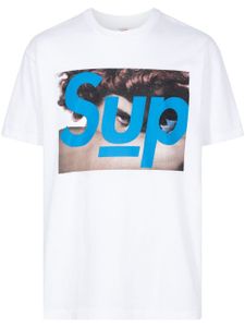 Supreme x Undercover t-shirt Face - Blanc