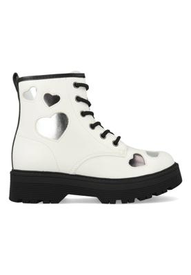 Skechers Gravlen Hi - Metallic Heart 303409L/WHT Wit-35 maat 35