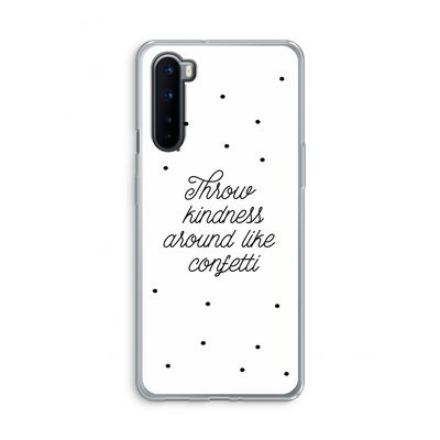Confetti: OnePlus Nord Transparant Hoesje