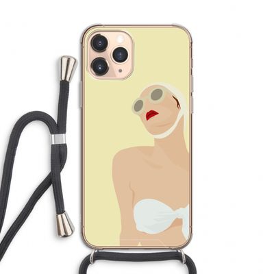 Summer: iPhone 11 Pro Transparant Hoesje met koord