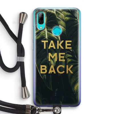 Take me back: Huawei P Smart (2019) Transparant Hoesje met koord