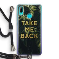 Take me back: Huawei P Smart (2019) Transparant Hoesje met koord