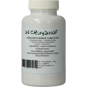 Cruydhof Fosfatidylserine 200mg