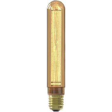 LED glasvezel buislamp dimbaar goud E27 2.3W - Leen Bakker