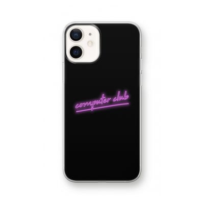 Vice Black: iPhone 12 Transparant Hoesje