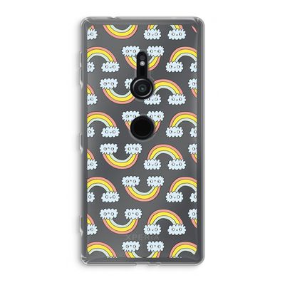 Regenboog: Sony Xperia XZ2 Transparant Hoesje