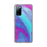 Zweverige regenboog: Samsung Galaxy S20 FE / S20 FE 5G Transparant Hoesje