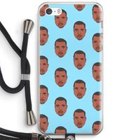 Kanye Call Me?: iPhone 5 / 5S / SE Transparant Hoesje met koord