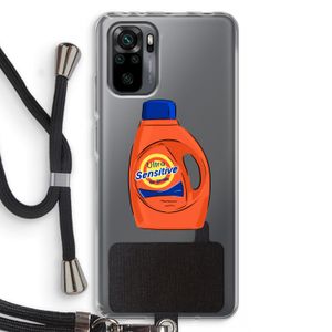 Ultra Sensitive: Xiaomi Redmi Note 10 Pro Transparant Hoesje met koord