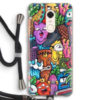 Vexx Mixtape: Xiaomi Redmi 5 Transparant Hoesje met koord
