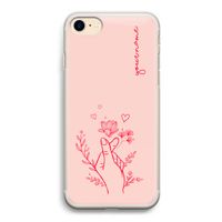 Giving Flowers: iPhone 7 Transparant Hoesje