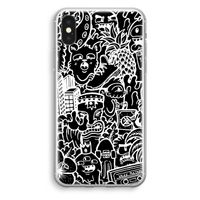 Vexx Black Mixtape: iPhone XS Transparant Hoesje