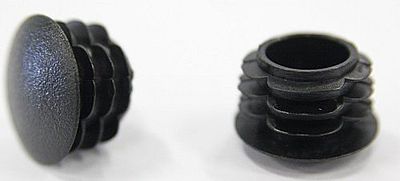 Gazelle einddop voor handvat 22mm zwart 540433200