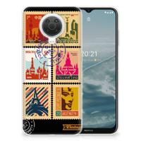 Nokia G20 | G10 | Silliconen Back Cover | Postzegels