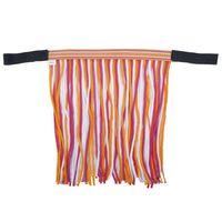 Pagony Stripe vliegenfrontriem oranje maat:pony