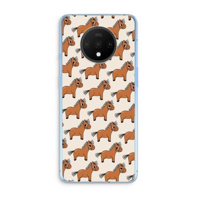 Pony: OnePlus 7T Transparant Hoesje