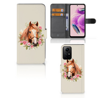 Telefoonhoesje met Pasjes voor Xiaomi Redmi Note 12S Paard - thumbnail