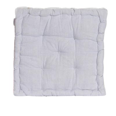 Items Vloerkussen Kenya - Lila - katoen - 40 x 40 x 8 cm - Extra dik grond zitkussen