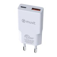 Oplader Muvit for Change HC-263 Wit 18 W 30 W