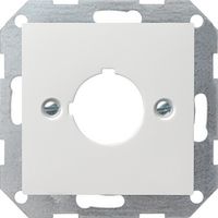 GIRA 027227 veiligheidsplaatje voor stopcontacten Wit