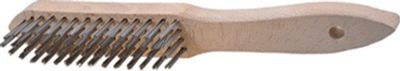 Promat Staalborstel | lengte 295 mm | 0,3 mm RVS | 2-rijig - 4000841052 - 4000841052