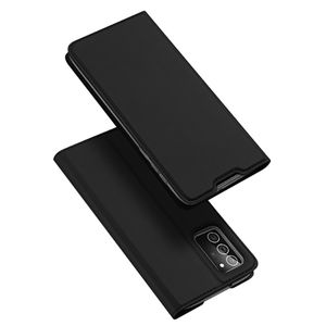 Dux Ducis - pro serie slim wallet hoes - Samsung Galaxy Note 20 - Zwart