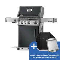 Napoleon Rogue Pro 425 Gas BBQ Limited Edition Grijs Barbecue