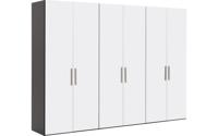 Goossens Kledingkast Easy Storage Ddk, Kledingkast 304 cm breed, 220 cm hoog, 6x draaideur
