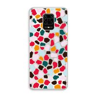 Colored Giraffe: Xiaomi Redmi Note 10 Lite Transparant Hoesje