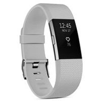 Fitbit Charge 2 sportbandje - Maat: Large - Lichtgrijs