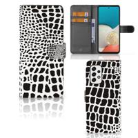 Samsung Galaxy A53 | Telefoonhoesje | Met pasjeshouder | Slangenprint