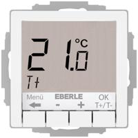 Eberle 527815455504 UTE 4100-R-RAL9010-G-55 Kamerthermostaat Inbouw (in muur) Verwarmen/koelen 1 stuk(s)