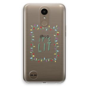It's Lit: LG K10 (2017) Transparant Hoesje